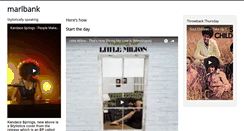 Desktop Screenshot of marlbank.net
